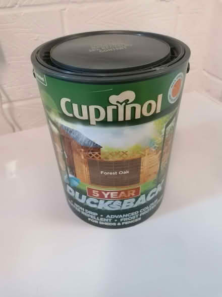 Photo of free Cuprinol Fence/Shed Paint 5L (Easington OX16) #1