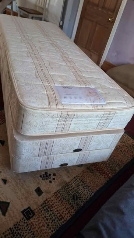 Photo of free 2 single bed frames and 1 mattress (GL1) #4