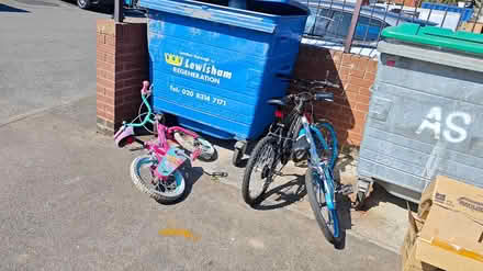 Photo of free Three kids' bikes (SE12, near Lee station) #1
