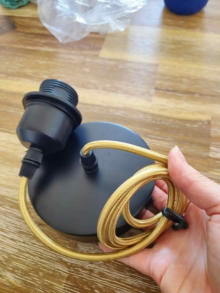 Photo of free Ceiling light cables (3) (W3 7DY) #4