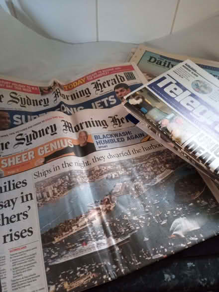 Photo of free QE2 & Mary Newspapers & info 2006 - 15 (Monkwick CO2) #1