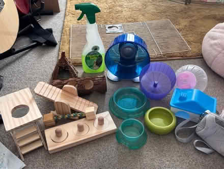 Photo of free Hamster cage, accessories and food (East Kilbride) #2