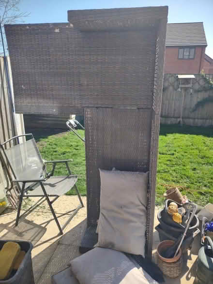 Photo of free Garden sofa (WA6 Helsby) #1
