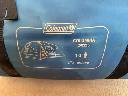 Photo of free Large Coleman tent (Columbia 202215) (Golden Triangle NR2) #1