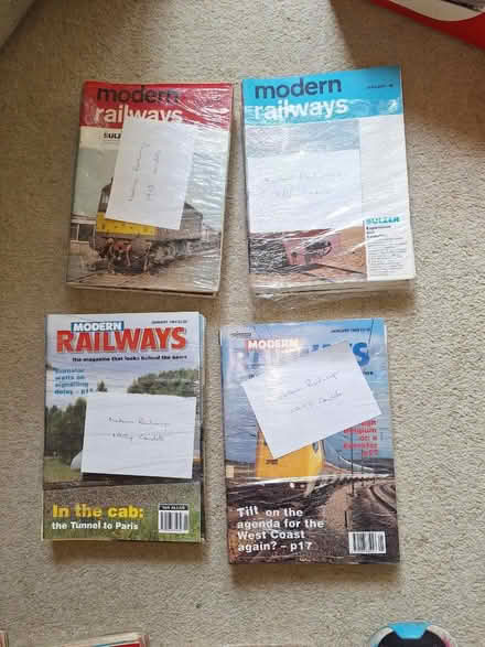 Photo of free 60s to 80s railway magazines (St Andrews BS7) #1