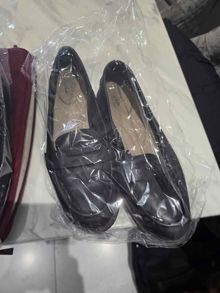 Photo of free 3 pairs of black court shoes, size 6 (Stifford Clays RM16) #2