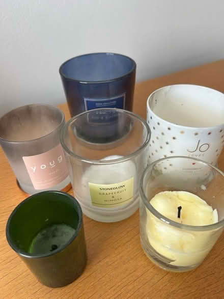 Photo of free Used candle jars (Barkham RG41) #1