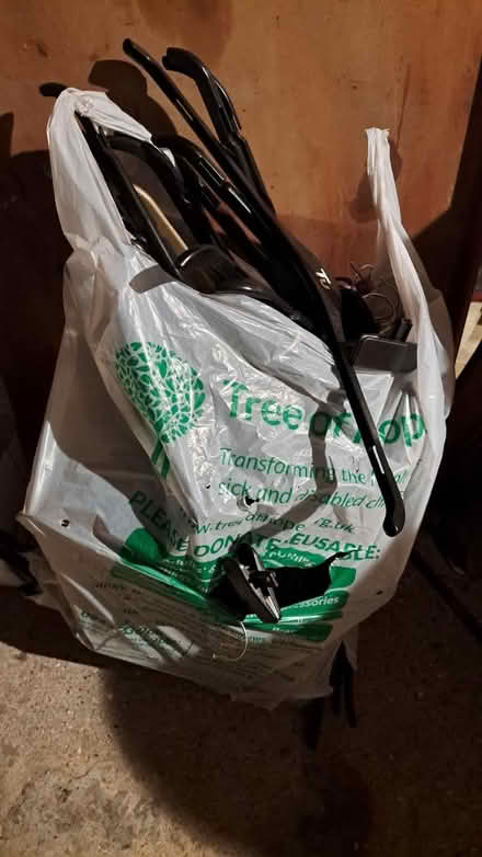 Photo of free Plastic clothes hangers (CM1 springfield) #2