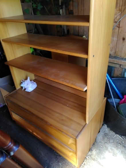Photo of free Shelving unit with double drawer (Warton LA5) #1