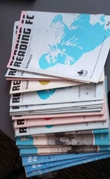 Photo of free READING FC football programmes x 23 (South Reading RG2) #1