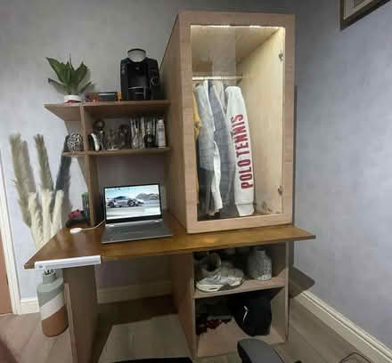 Photo of free Brand new 3 in 1 combination, wardrobe, desk, workstation. (Normanton DE23) #1