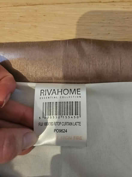 Photo of free Lovely shimmery curtains and pole (Trevor Road) #4