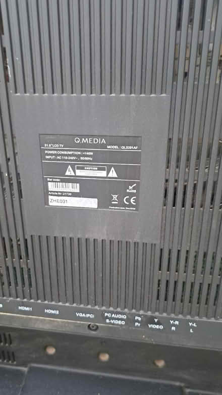 Photo of free Broken TV (Crumlin/Kimmage side) #1