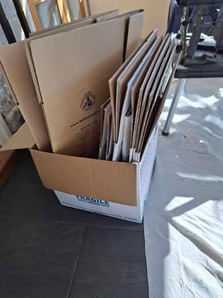 Photo of free 8 packing boxes, medium (Stroud, up from Playhouse) #1