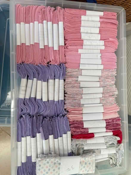 Photo of free 6"x2" Fabric strips (boxes not included) (Ruislip HA4) #1