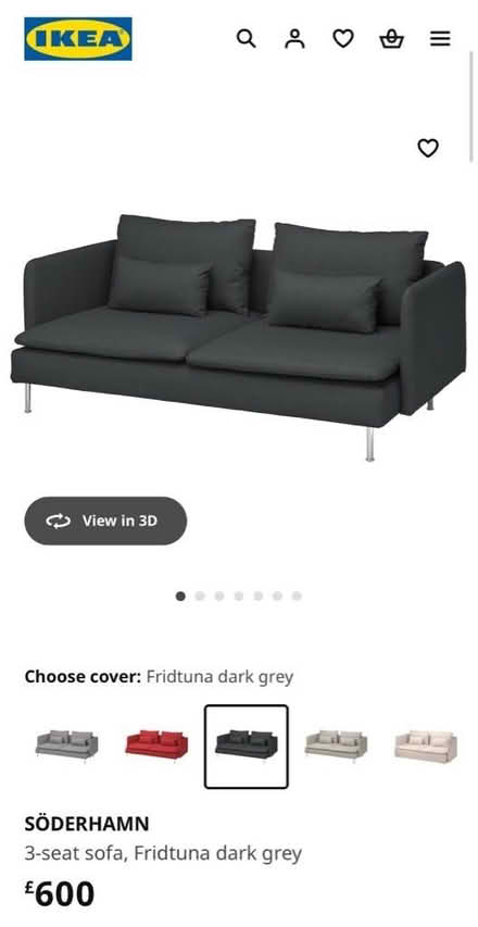 Photo of free IKEA sofa (Hillcliffe WA4) #3