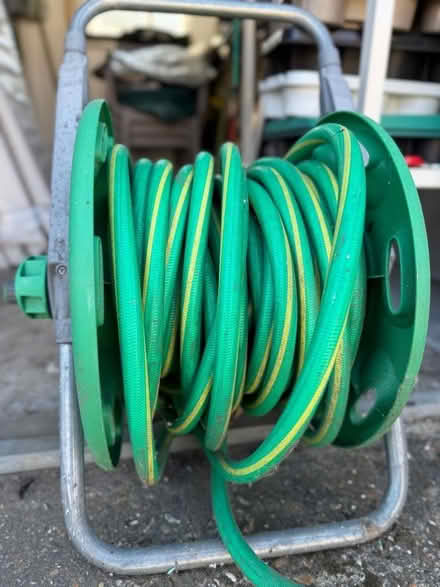 Photo of free Garden hose on reel (Purley CR8) #1