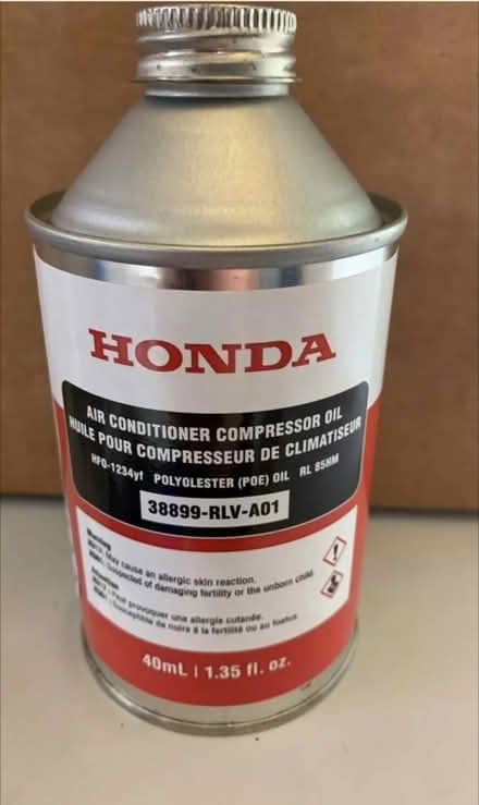 Photo of free Honda a/c compressor oil (Campbell) #1