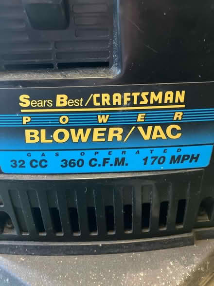 Photo of free Leaf blower (PE30) #2