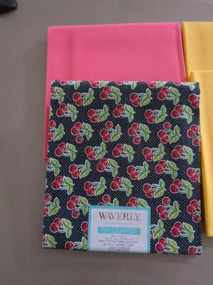 Photo of free Waverly 18" x 21" Fabric Quarters (Salem, NH) #2