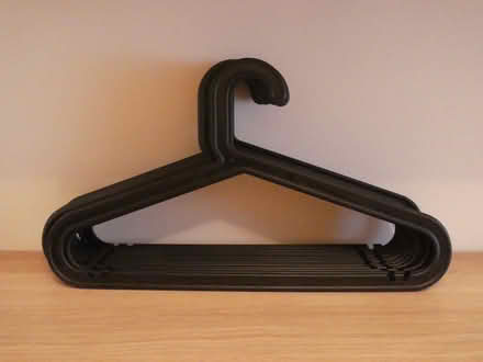 Photo of free Flat black coat hangers (Swanley BR8) #1