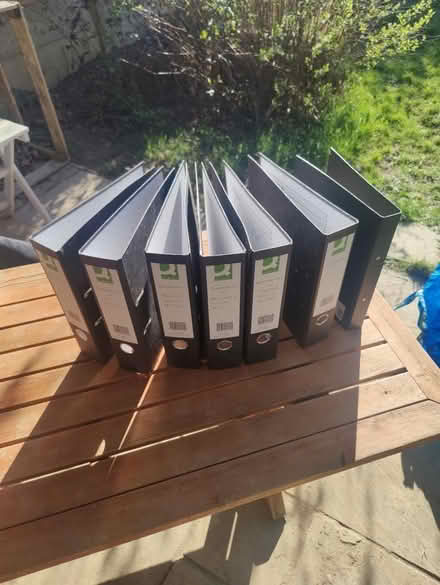 Photo of free Lever Arch files x6 (Crowborough TN6) #1