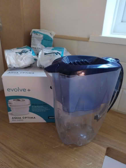 Photo of free Aqua Optima water filter jug and filters (Stanford in the Vale SN7) #1