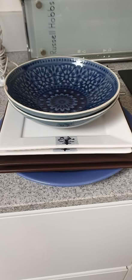 Photo of free A kitchen cupboard clearout! Plates, beakers, cocktail shake (The Camp AL4) #2