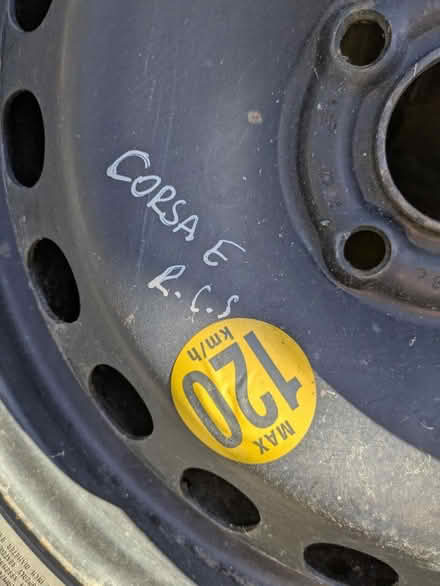 Photo of free spare tyre corse (wigmore) #4