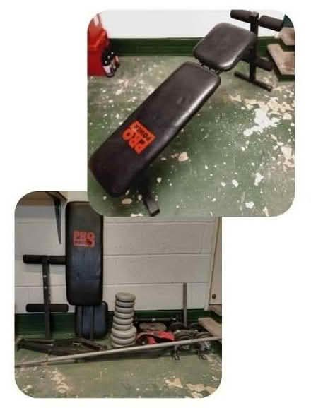 Photo of free Weights bench plus (Rainham ME8) #1