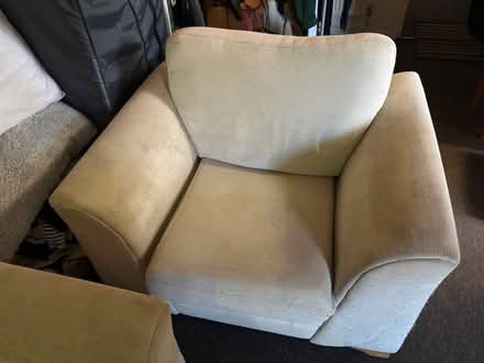 Photo of free Sofa and arm chair (West st leonards) #2