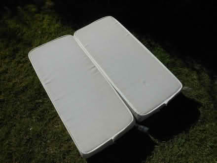 Photo of free 2 x Covered Foam Cushions (Pokesdown BH6) #2