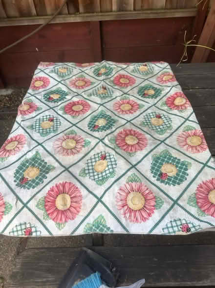 Photo of free Vintage table cloth (Oakland) #1