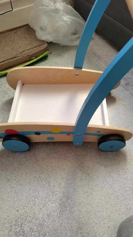 Photo of free Wooden baby push-walker (S32 Hathersage) #1