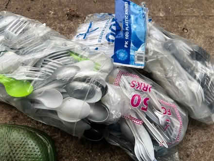 Photo of free Plastic cutlery (Fobbing SS17) #1