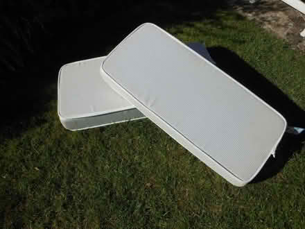 Photo of free 2 x Covered Foam Cushions (Pokesdown BH6) #1