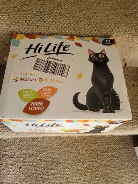 Photo of free Hi Life mature cat food 7+ (Carshalton) #1