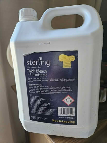 Photo of free Bleach - Approximately 3 litres (Oakridge Park MK14) #1