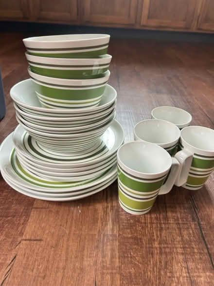 Photo of free Crate an Barrel Dish Set (North Zanesville) #1