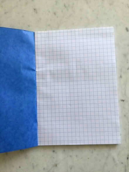 Photo of free Blank squared exercise book (Bournville B30) #2