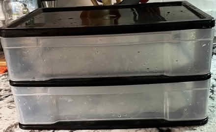 Photo of free small sturdy plastic cabinet (Danvers near 62/128/35) #1
