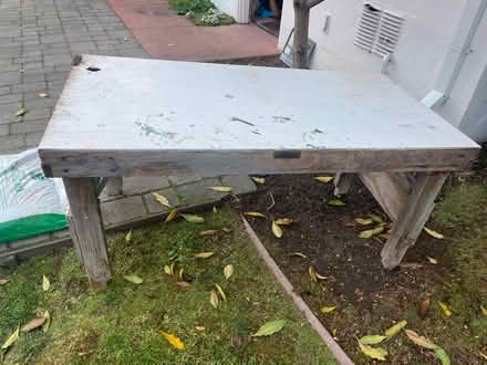 Photo of free Outdoor kid table (East End Alameda) #2