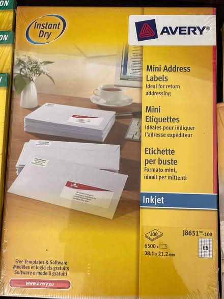 Photo of free Mini White Address Labels (Ruislip HA4) #1