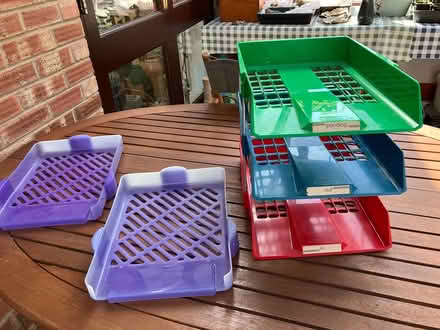 Photo of free Two Filing trays (Girton, Cambridgeshire) #1