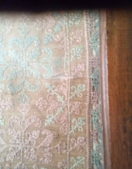 Photo of free Old embroidery panel (Barlborough S43) #2