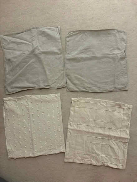 Photo of free 4 x H&M Neutral Cushion Covers (Bradford on Avon - BA15) #2