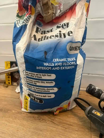 Photo of free Fast set grey adhesive (Enfield N21) #1