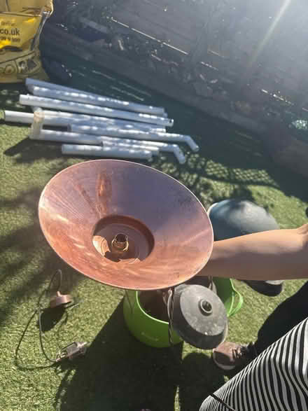 Photo of free Brass lamp shades (CM23) #1