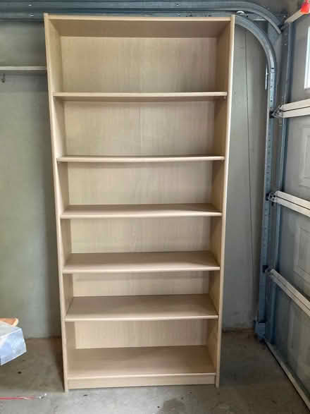 Photo of free Tall IKEA wooden shelves (Yarralumla) #1