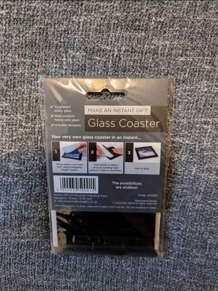 Photo of free Glass coaster (Loughborough LE11) #2